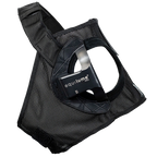 Equilume Light Mask,"Black mesh horse mask with attached light module"