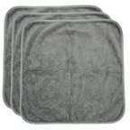 Puppywarmer Fleece Inserts,"Stack of three gray fleece pad inserts"