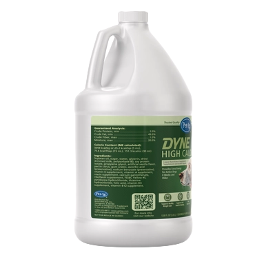 Dyne® Supplement for Dogs and Puppies,"White gallon jug with green label"