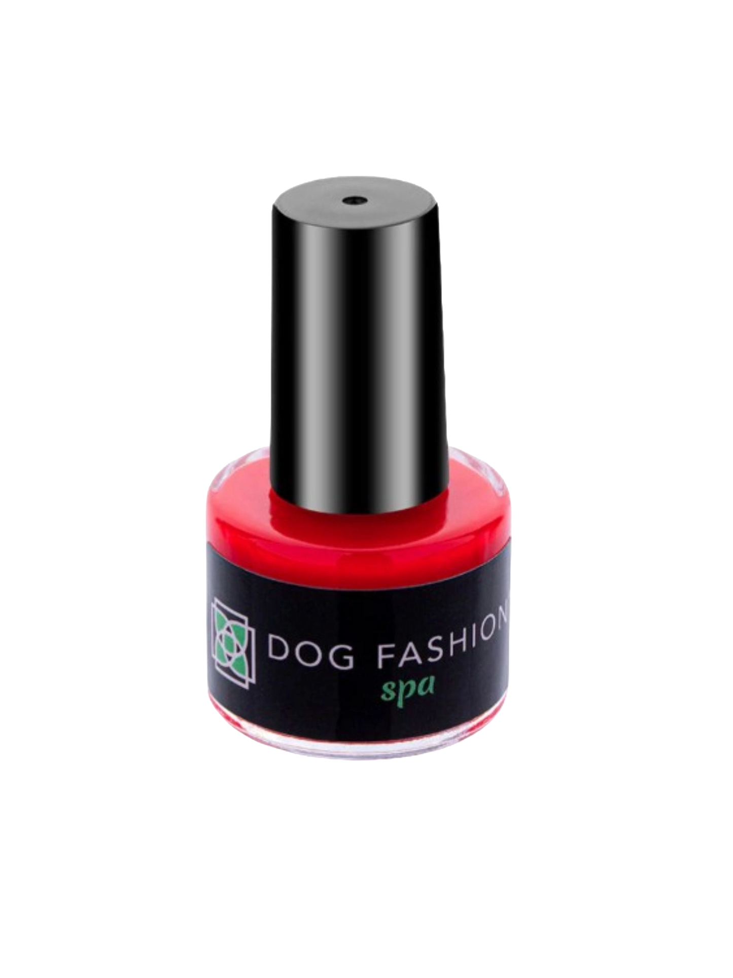 Non-toxic Nail Polish,"Red nail polish bottle with black cap"