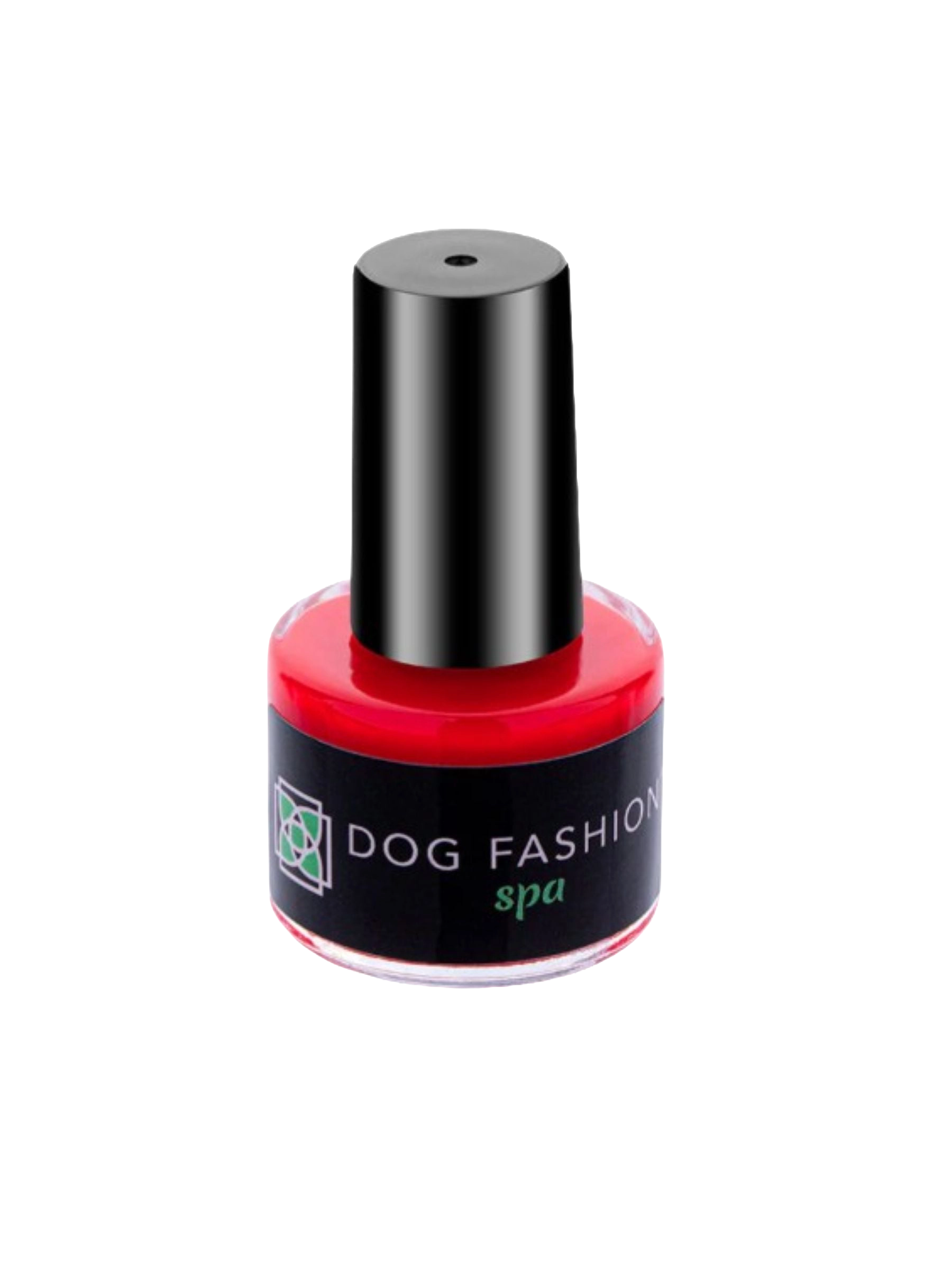 Non-toxic Nail Polish,"Red nail polish bottle with black cap"