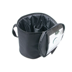 Flexineb® System Storage Case,"Black zippered storage case with open top and inner compartments"