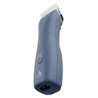 Emerge Clipper Blue by Andis With FREE 8Pc Wide Comb Attachment Bundle by Andis,"Clipper in side view"