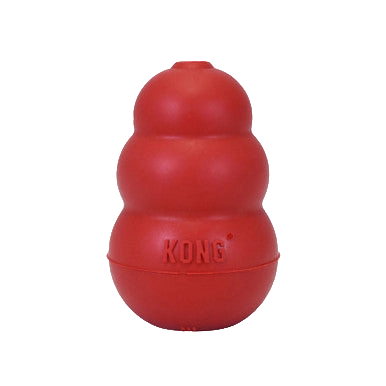 Kong® Classic,"Red beehive-shaped dog toy"