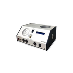 WTA Equine Follicular Aspiration Pump,"Angled benchtop pump with control panel and top cup holder"