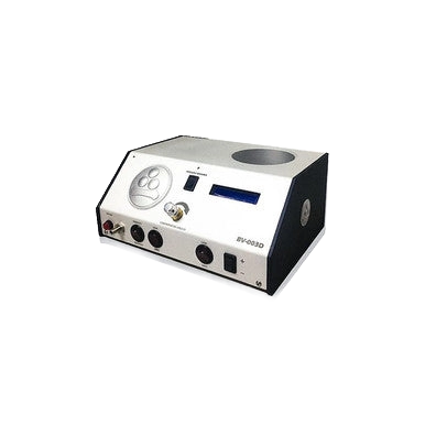 WTA Equine Follicular Aspiration Pump,"Angled benchtop pump with control panel and top cup holder"