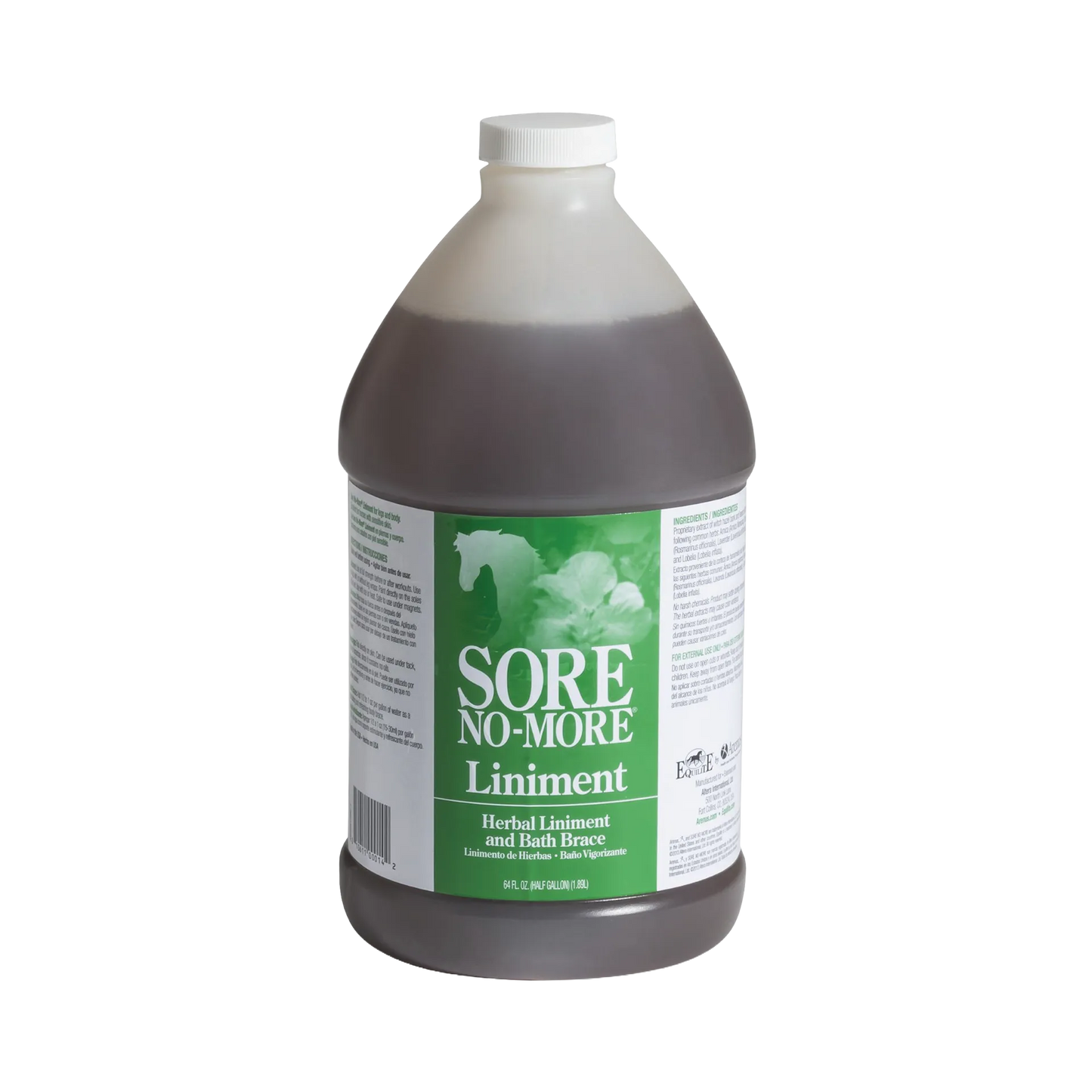 Sore No-More® Classic Liniment,"Large bottle with white cap and green front label"