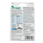 Safe-Guard® Canine Dewormer for Dogs,"Back of box with dosage chart and feeding instructions"