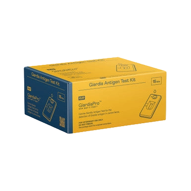 GiardiaPro,"Yellow and blue test kit box"