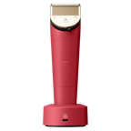 Vida Cordless Clipper by Andis,"Red cordless clipper standing upright"