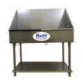 Groomer's Best Utility Sink - Deep,"Deep stainless steel utility sink with lower shelf"