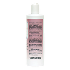 Ketohexidine Shampoo,"White shampoo bottle with flip-top cap, side label view"