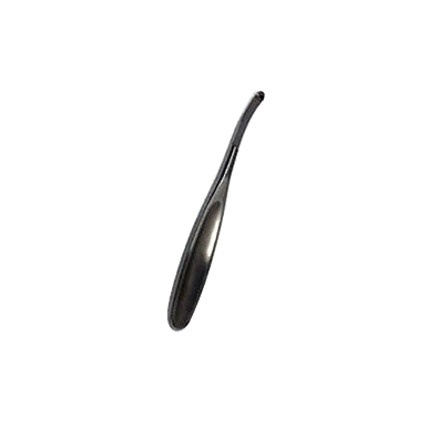 Stainless Steel Episiotomy Scalpel,"Curved scalpel with upright angled blade"