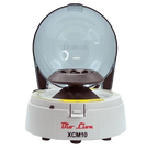 Multi-Speed Mini Centrifuge,"Open mini centrifuge with clear raised lid"