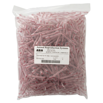 Pipette Tip red,"Bag of red pipette tips"