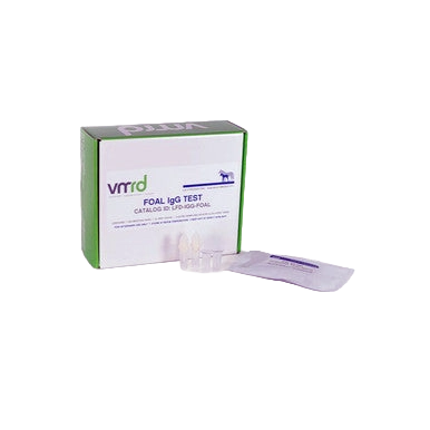 Foal IgG Test Kit & Reader,"Test kit box with clear sample cups"