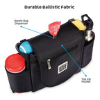 Car Seat Back Organizer Travel Bag,"Black seat back organizer with side pockets and zip flap"