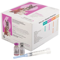 Solo-Jec® 6 Single Dose,"Box with two vials and a syringe in front"