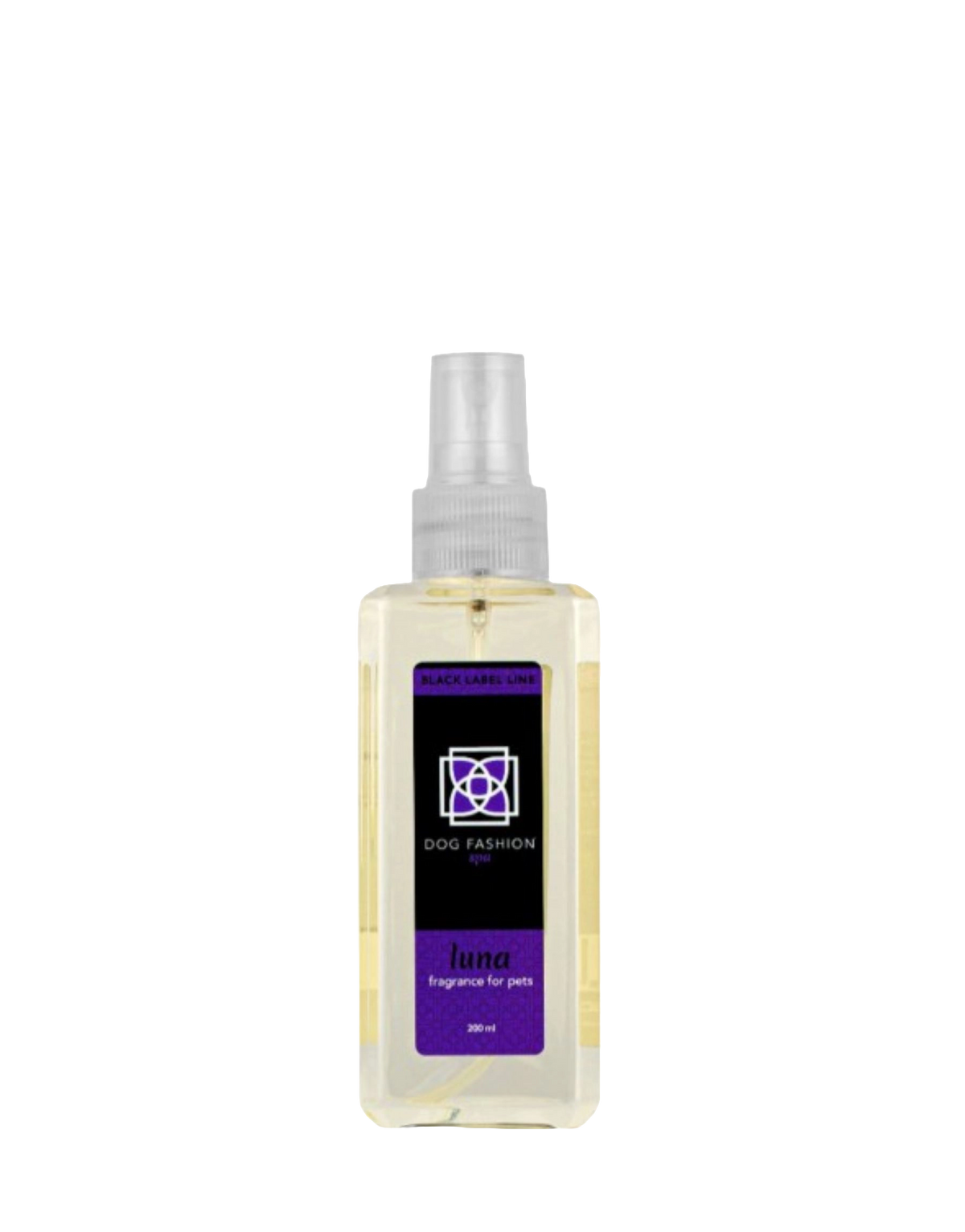 Luna Fragrance,"Clear spray bottle with purple front label"