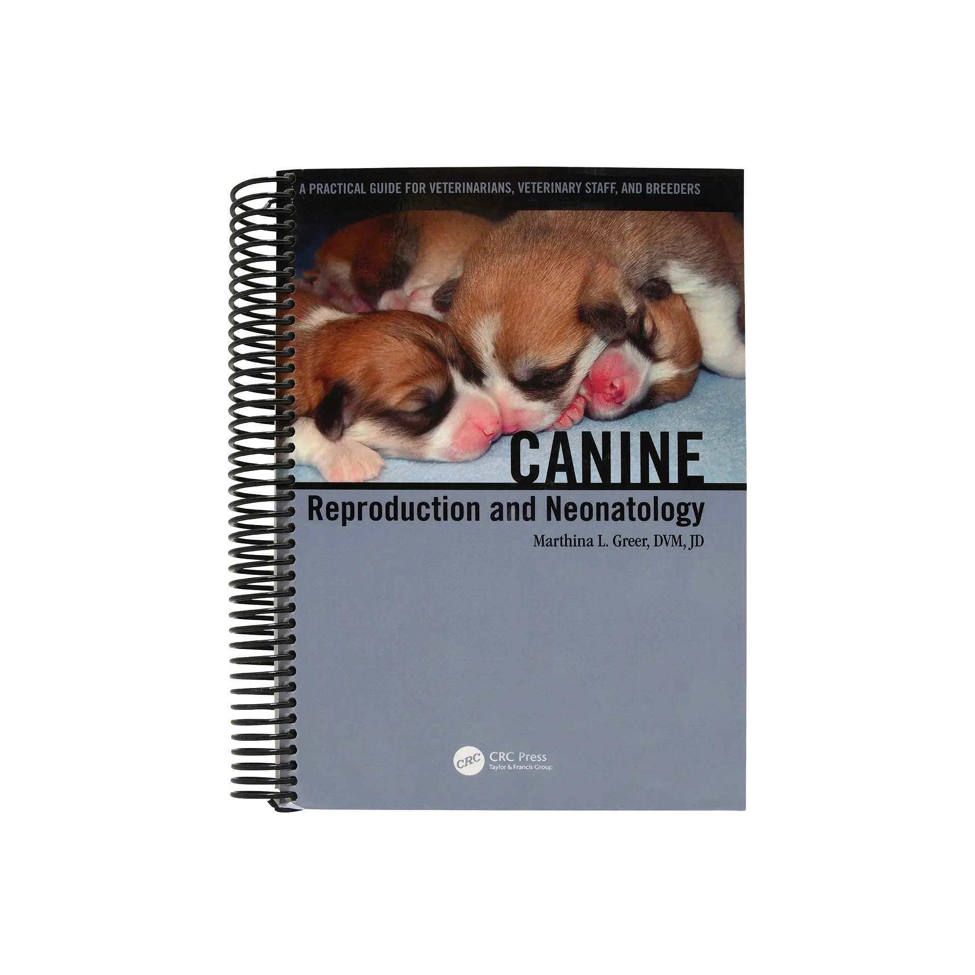 Dr. Greer's Passport to Breeding Success Bundle,"Spiral-bound booklet with sleeping puppies on cover"