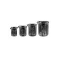 Polypropylene Graduated Beaker,"Four graduated beakers in assorted sizes"