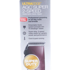 Andis® UltraEdge® Pro Clip AGC Super 2 Animal Clipper,"Retail box with clipper image on front"