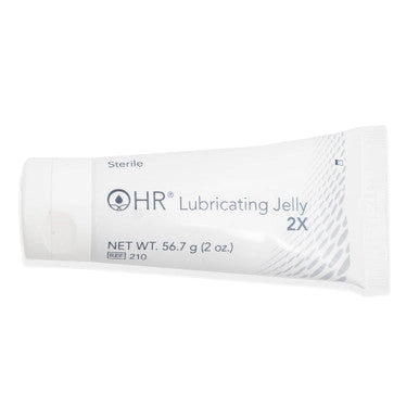 HR 2X Lubricating Jelly,"White squeeze tube"