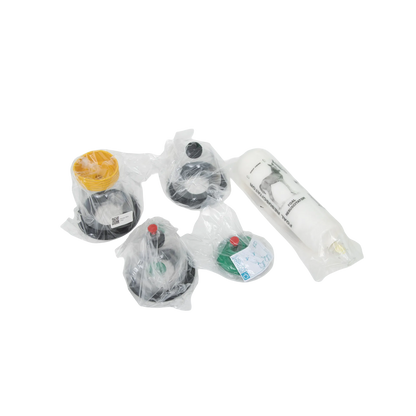 Foal Resuscitator & Aspirator Kit with Oxygen Mask,"Bagged resuscitator kit with oxygen mask and valve components"