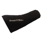 AV Bottle Cover BC large,"Black fabric bottle cover with white embroidered logo"