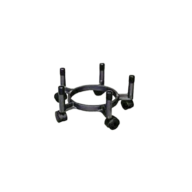 SC 20/20 Roller Base,"Black circular roller base with upright posts"