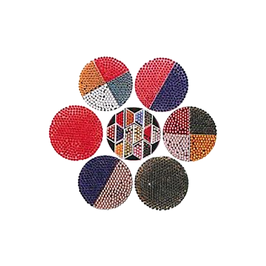 Sealing Balls for .5cc Straw,"Assorted round bundles of small sealing balls"