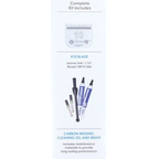 Oster® Turbo A5® 2-Speed Clippers,"Clipper blade with cleaning brush, oil tubes, and carbon brushes"