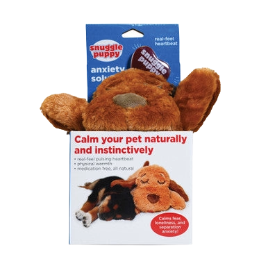 Snuggle Puppy & Kitten,"Plush dog toy in retail box packaging"