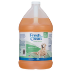 Fresh 'n Clean® Shampoo,"Front view of gallon shampoo bottle with dog image label"