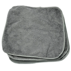 Puppywarmer Fleece Inserts,"Stack of gray fleece insert pads"