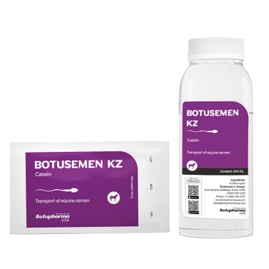 BotuSemen KZ,"Bottle and foil pouch shown side by side"