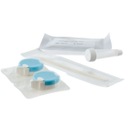 BellyLabs® Canine Pregnancy Test,"Two blue test cassettes with swab, tube, and pouch"
