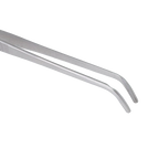"Straw Tweezer, Metal 12""","Bent metal tweezer tip"
