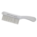 "Aaronco 8.5"" Double Row Finisher Honeycomb","Metal finishing comb with double rows and curved handle"