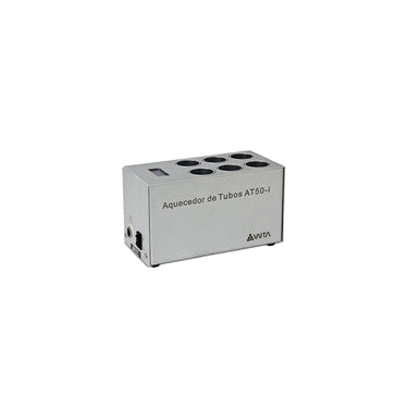 WTA Tube heater AT50,"Metal heater block with eight circular tube openings"