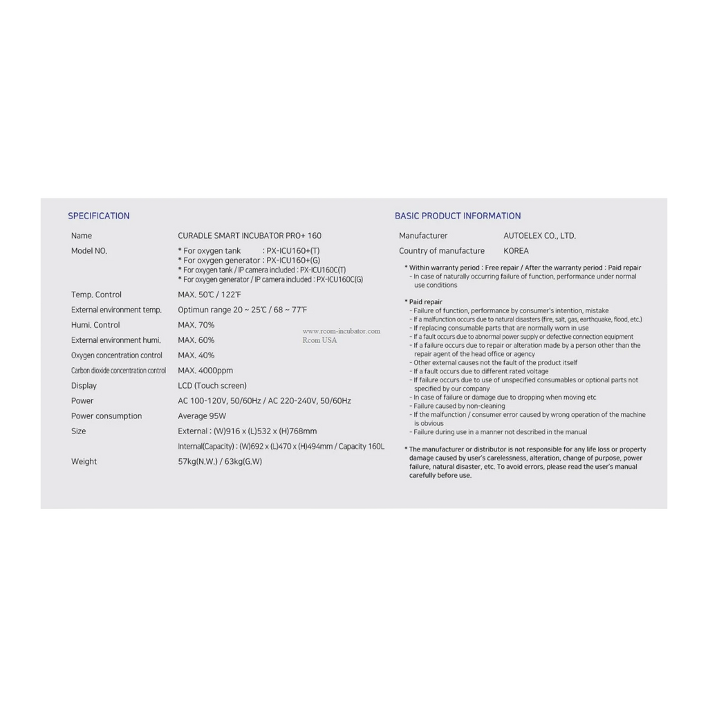 ICU 160 V2 by Rcom USA