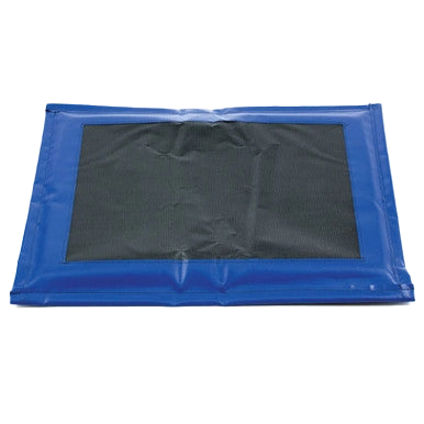 Disinfection Mat,"Blue mat with black center insert"