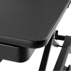 "50"" Dog Grooming 908 Electric Table without Drawer by Waggz","Close-up of textured tabletop corner and frame"