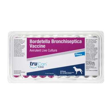 TruCan™ B (Bronchi-Shield ORAL),"Plastic tray with boxed oral vaccine doses"