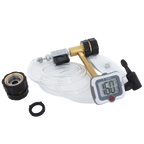 Missouri AV Fill Kit with Thermometer,"Clear coiled tubing with brass fittings and digital thermometer"