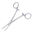 "Aaronco 5.5"" Lockable Hemostat","Metal hemostat with ring handles and locking ratchet"