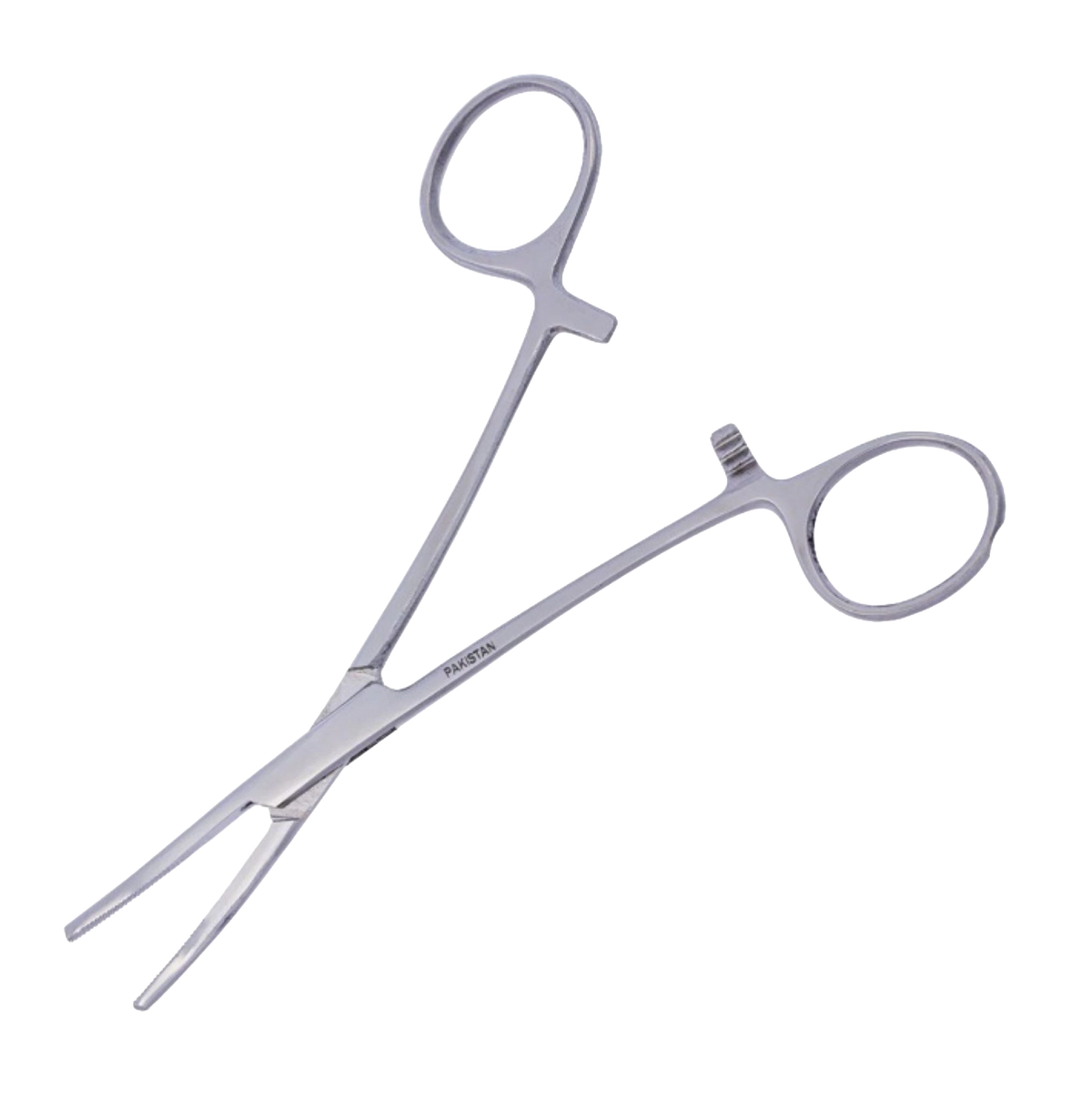 "Aaronco 5.5"" Lockable Hemostat","Metal hemostat with ring handles and locking ratchet"