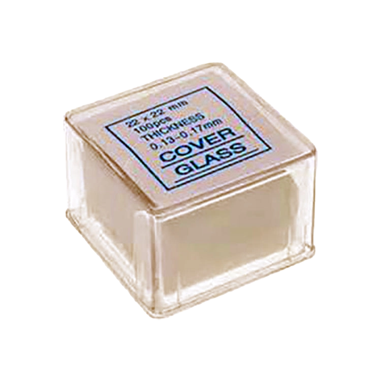 Microscope Slides / Microscope Covers,"Clear square cover glass box"
