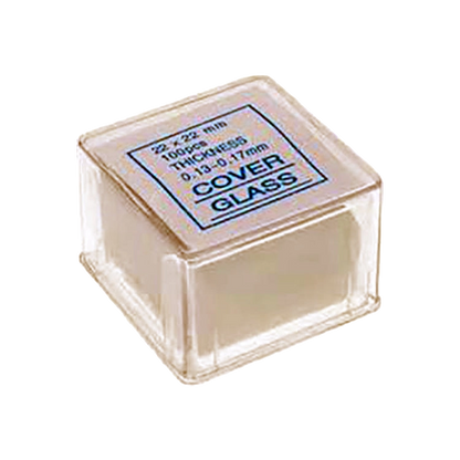 Microscope Slides / Microscope Covers,"Clear square cover glass box"