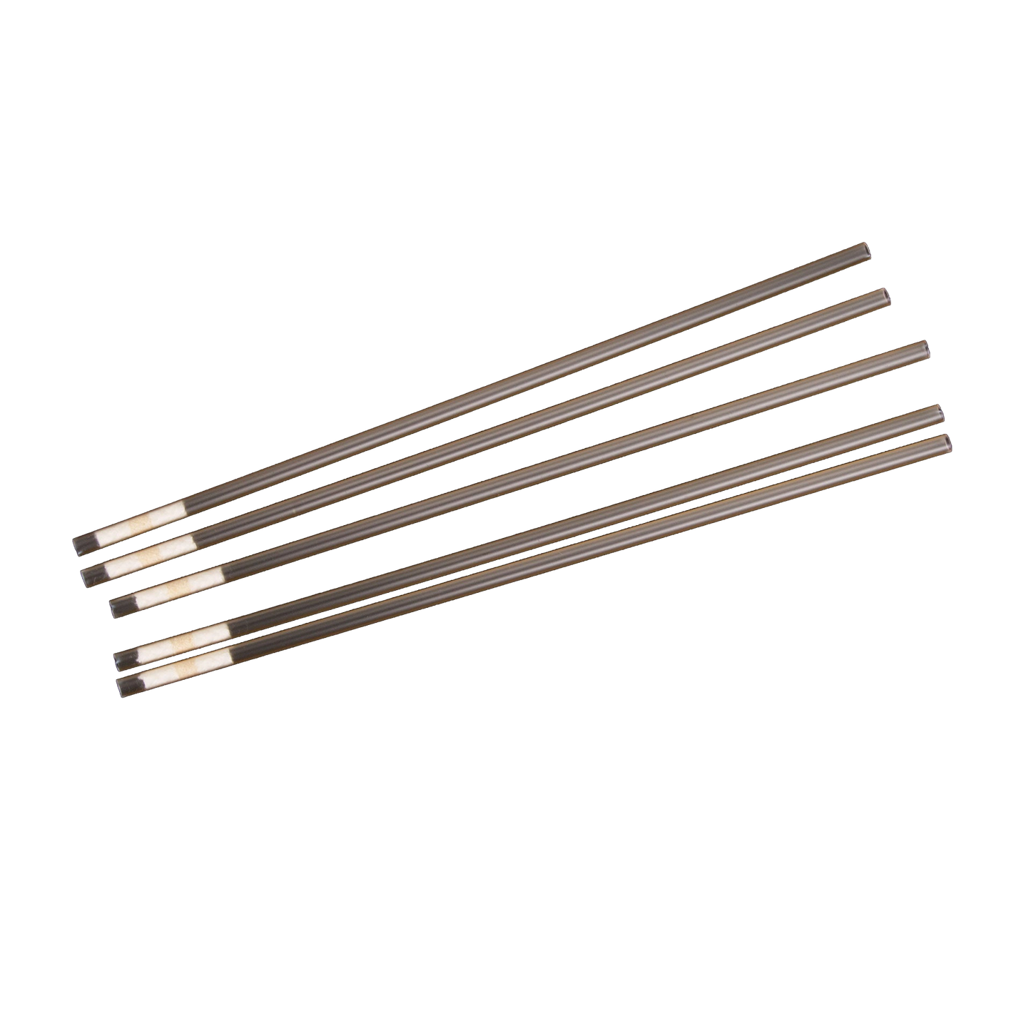Straw, Radiated,"Five individually wrapped dark straws"